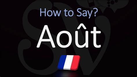 aout meaning|Translate août from French to English .